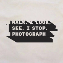 Экосумка "I walk, I look, I see, I stop, I photograph"